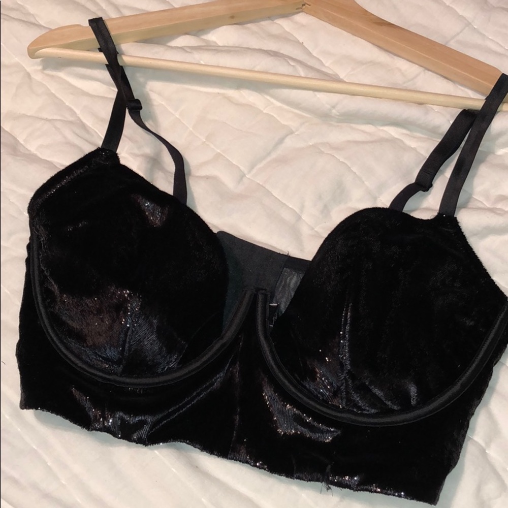 Very sexy Black bra/corset